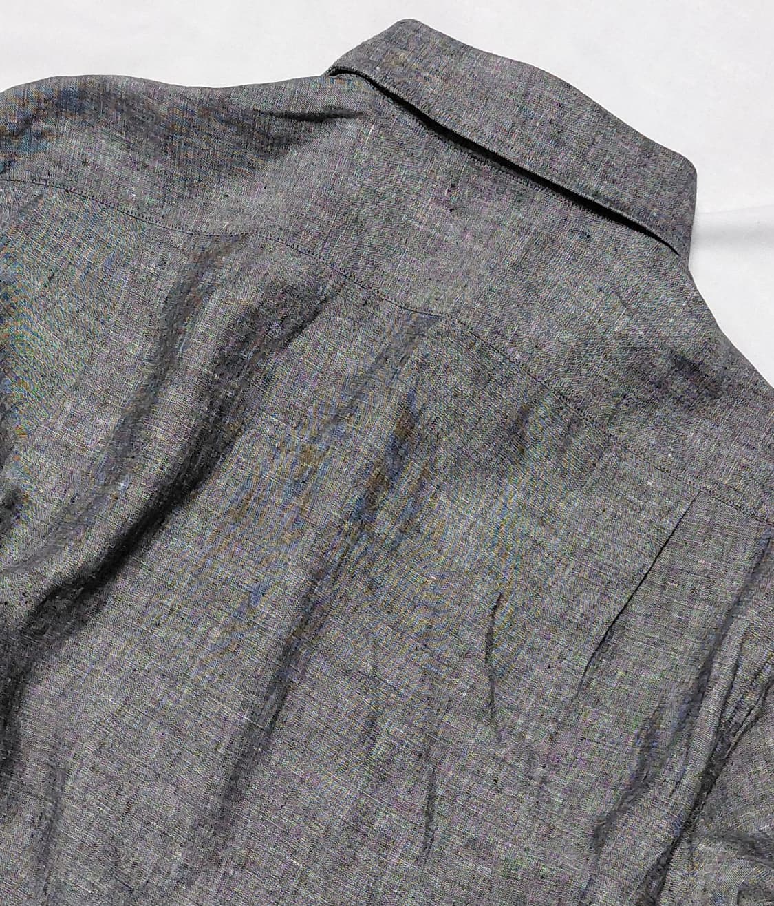 [L] 더반(D'URBAN) 재팬 메이드 리넨 100% 버튼다운 셔츠 상품이미지10