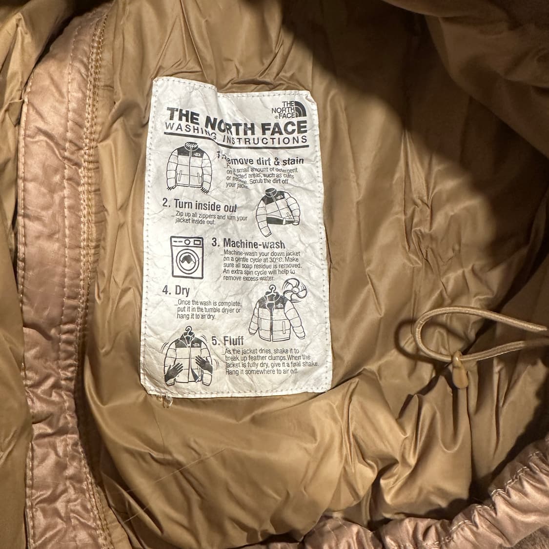 노스페이스 눕시 화이트라벨  노벨티 다운자켓  XL 상품이미지6