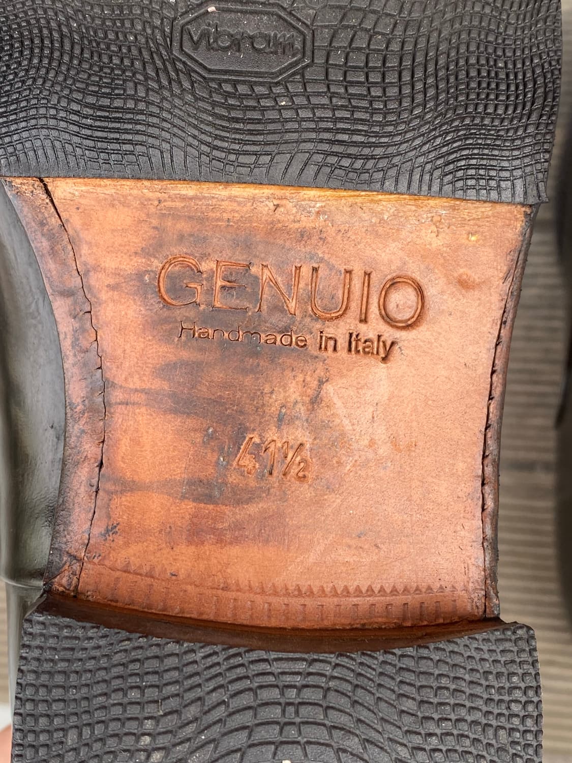 made in italy GENUIO 제누이오 남성 옥스포드 구두 상품이미지9