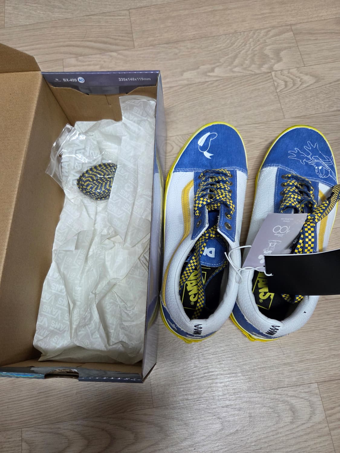 (새상품)반스 x 디즈니 콜라보 올드스쿨 데님 덕  상품이미지4