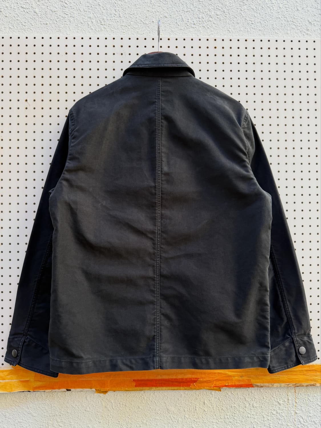 80s FRENCH AIR FORCE MILITARY 블랙몰스킨워크자켓 상품이미지2