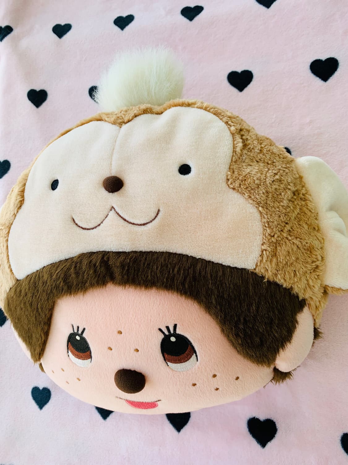 🤎대형 애니멀 몽키 몬치치 쿠션 상품이미지5