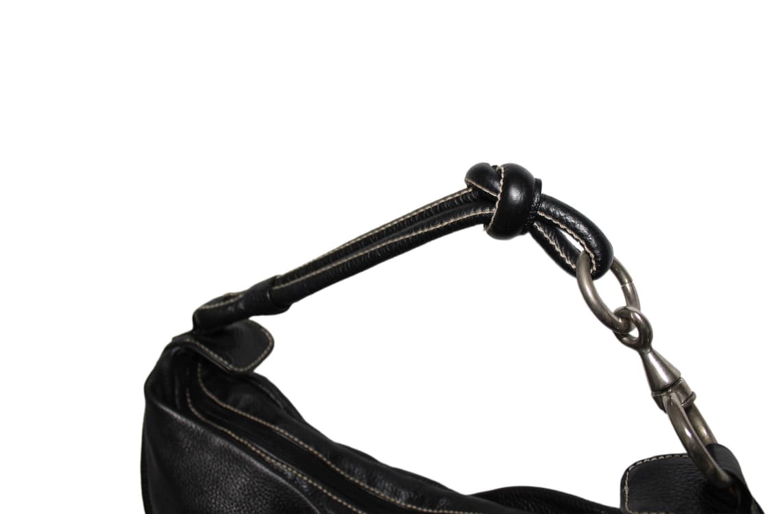 2000s ITALY OKI-DOKI 오키도키 레더 하프문백 상품이미지4