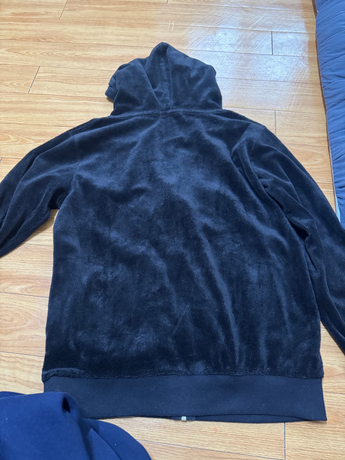 갸루펑크 벨벳후드집업 상품이미지4