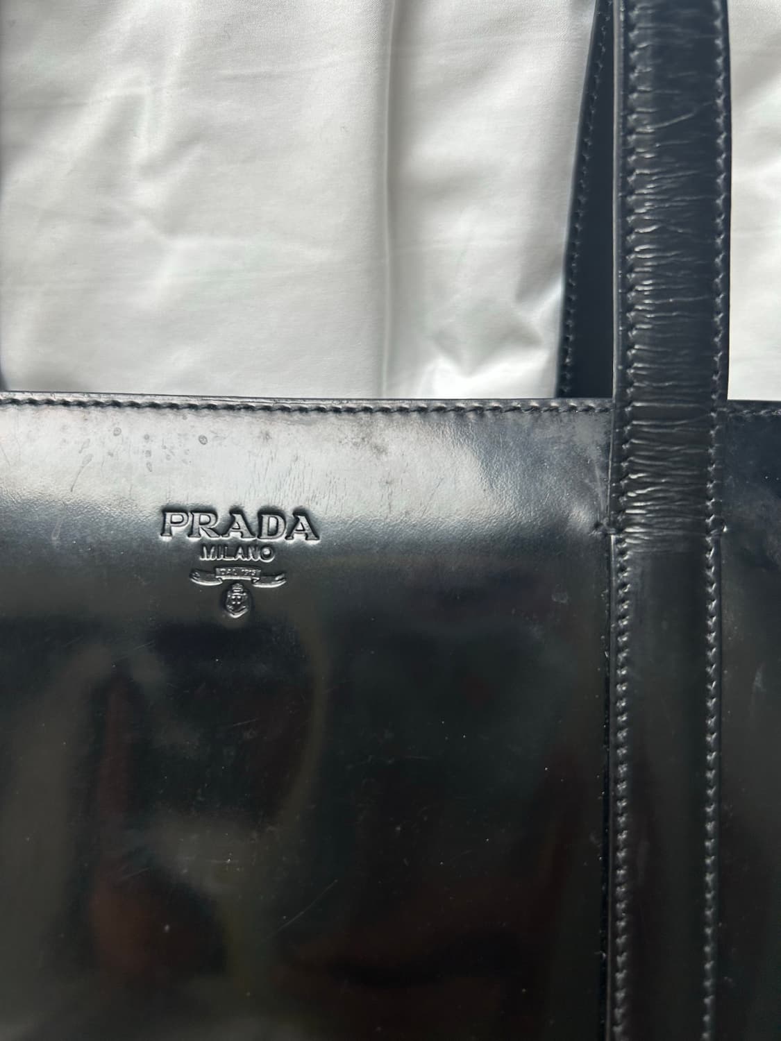 프라다 블랙 숄더백 상품이미지3