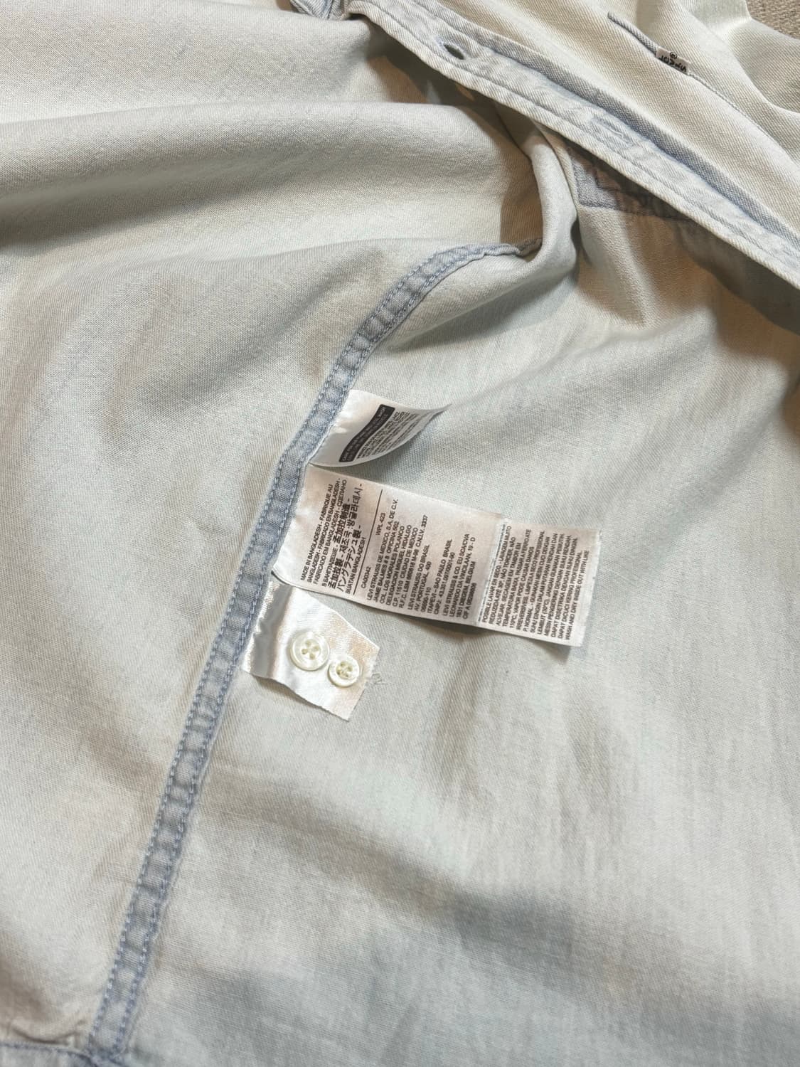 Levi’s 라이트 데님 셔츠 상품이미지9