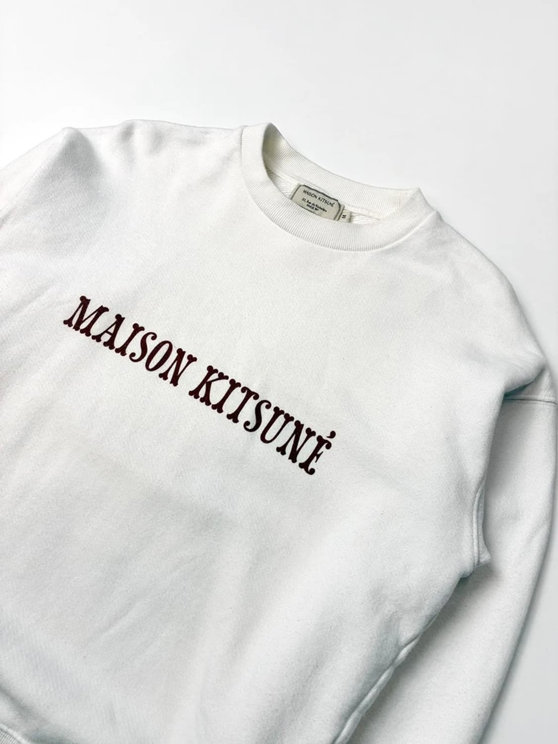 메종키츠네 재팬 자수로고 맨투맨 PN5388 상품이미지2