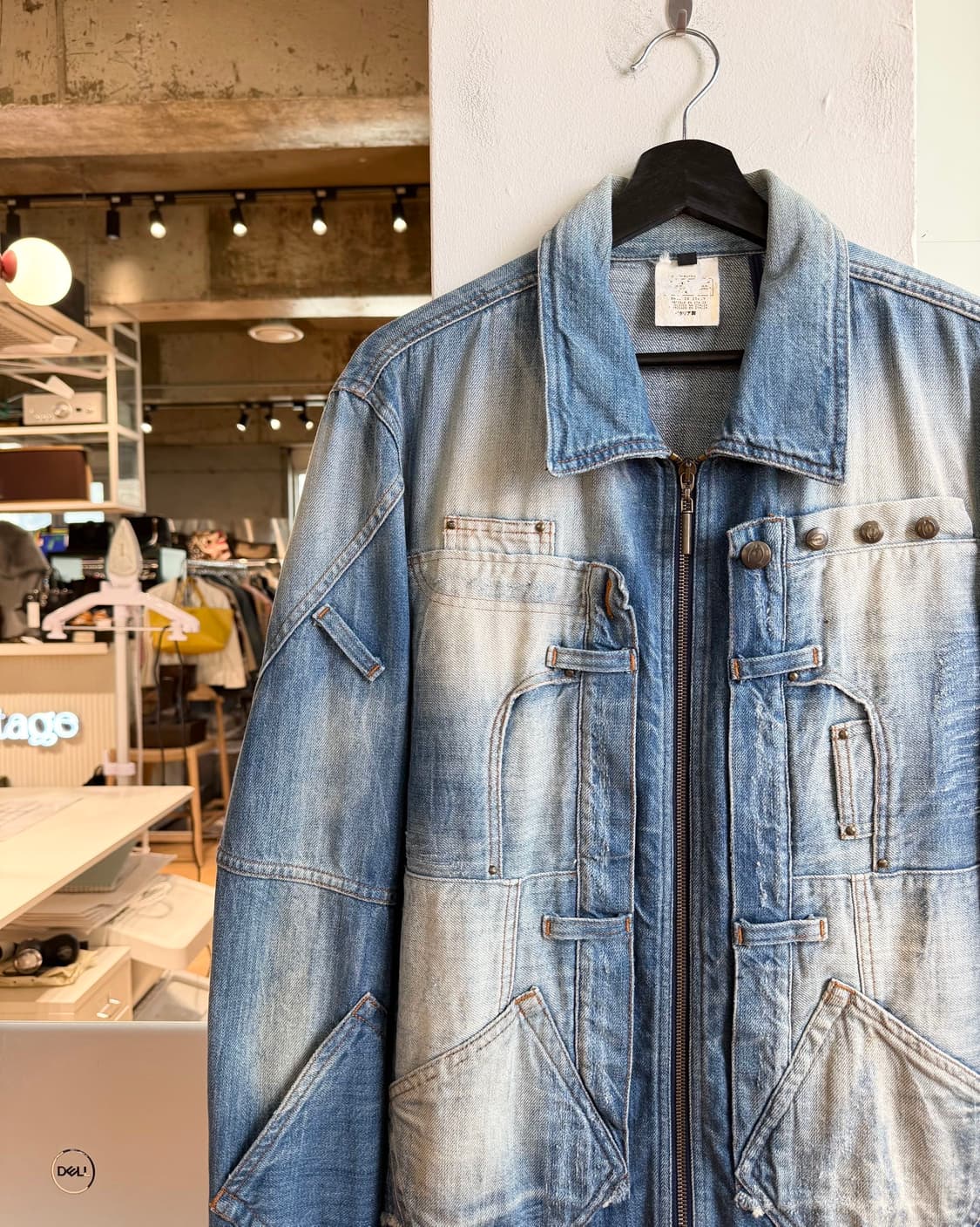 로베르토 카발리 데님 멀티포켓 자켓 상품이미지3