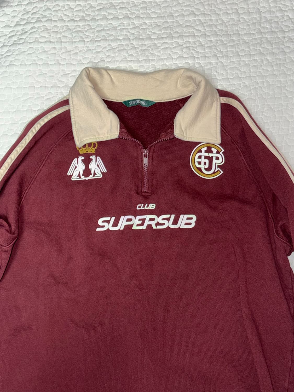 클럽 레플리카 스웻셔츠 [버건디] 판매합니다 상품이미지2