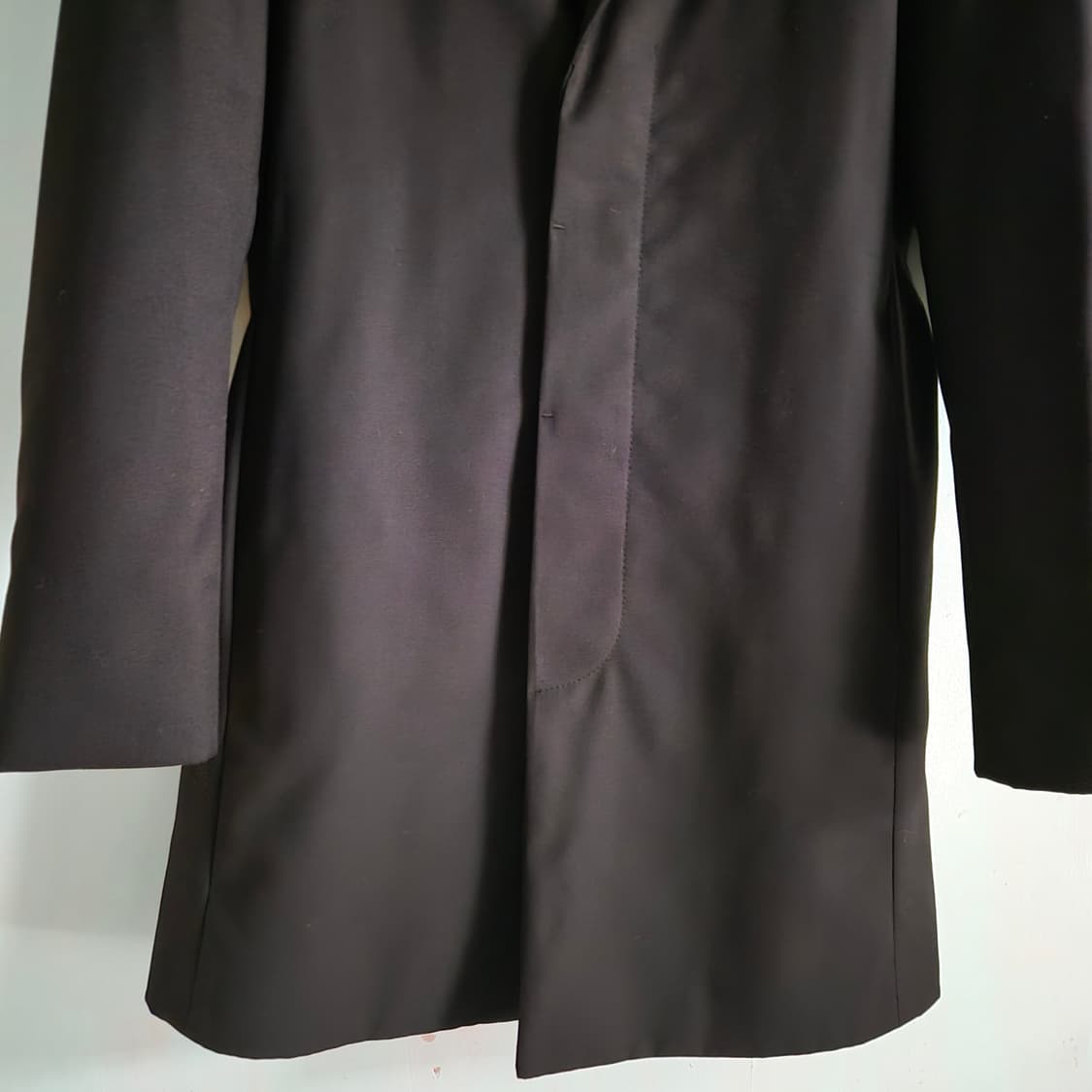 [L] ATTACHMENT 어태치먼트 블랙 테일러드 블레이저 코트 상품이미지3