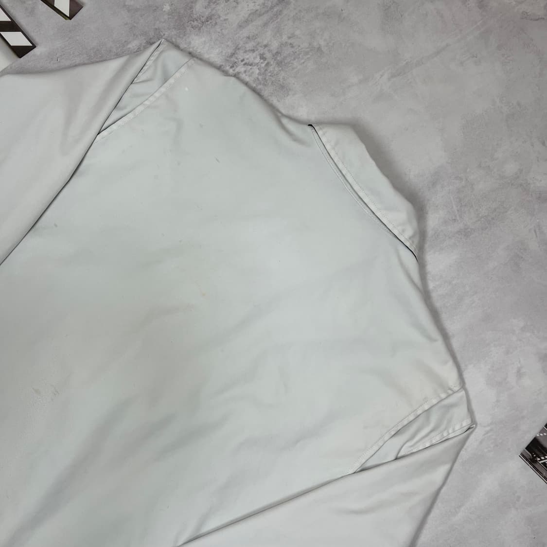 90S 폴로 랄프로렌 화이트 로고 폴리쉘 자켓 상품이미지8