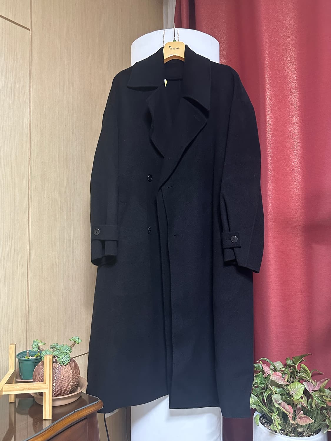 송지오옴므 핸드메이드 더블 코트 상품이미지1