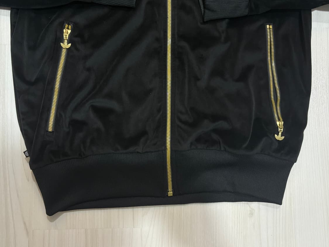 아디다스 벨루어 벨벳 져지 집업 상품이미지3