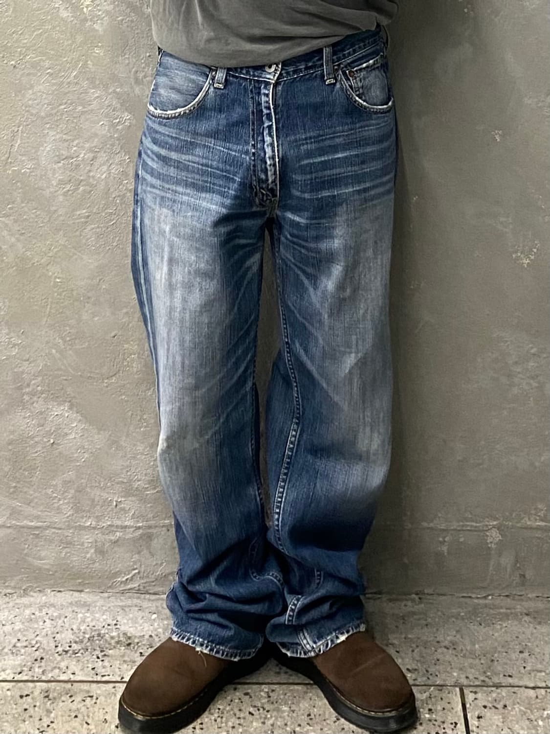 [32] 00s Levi's 503 리바이스 레귤러 핏 데님팬츠 상품이미지10