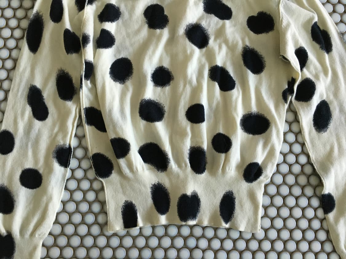 dot cream cardigan 상품이미지6