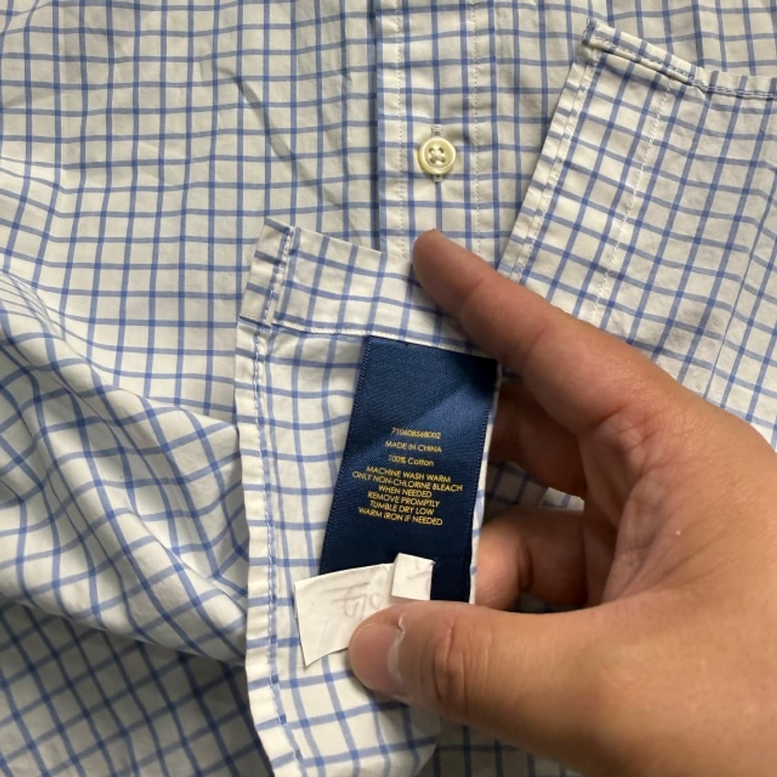 95 폴로 신형 체크 셔츠  상품이미지4