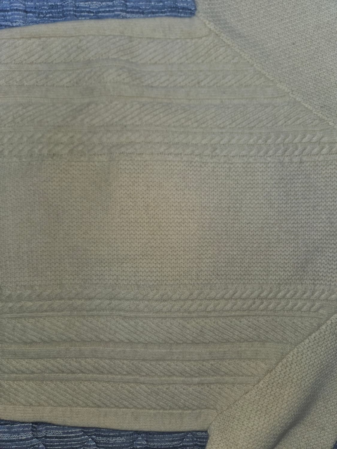 러프사이드 24FW 아란 니트 오트밀 1 사이즈 상품이미지4