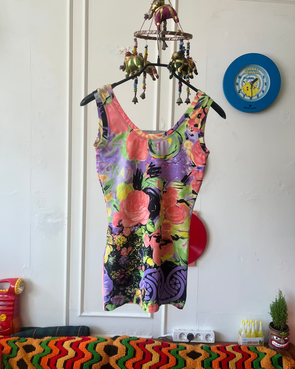 1990s VERSACE Floral Sleeveless Top 상품이미지7