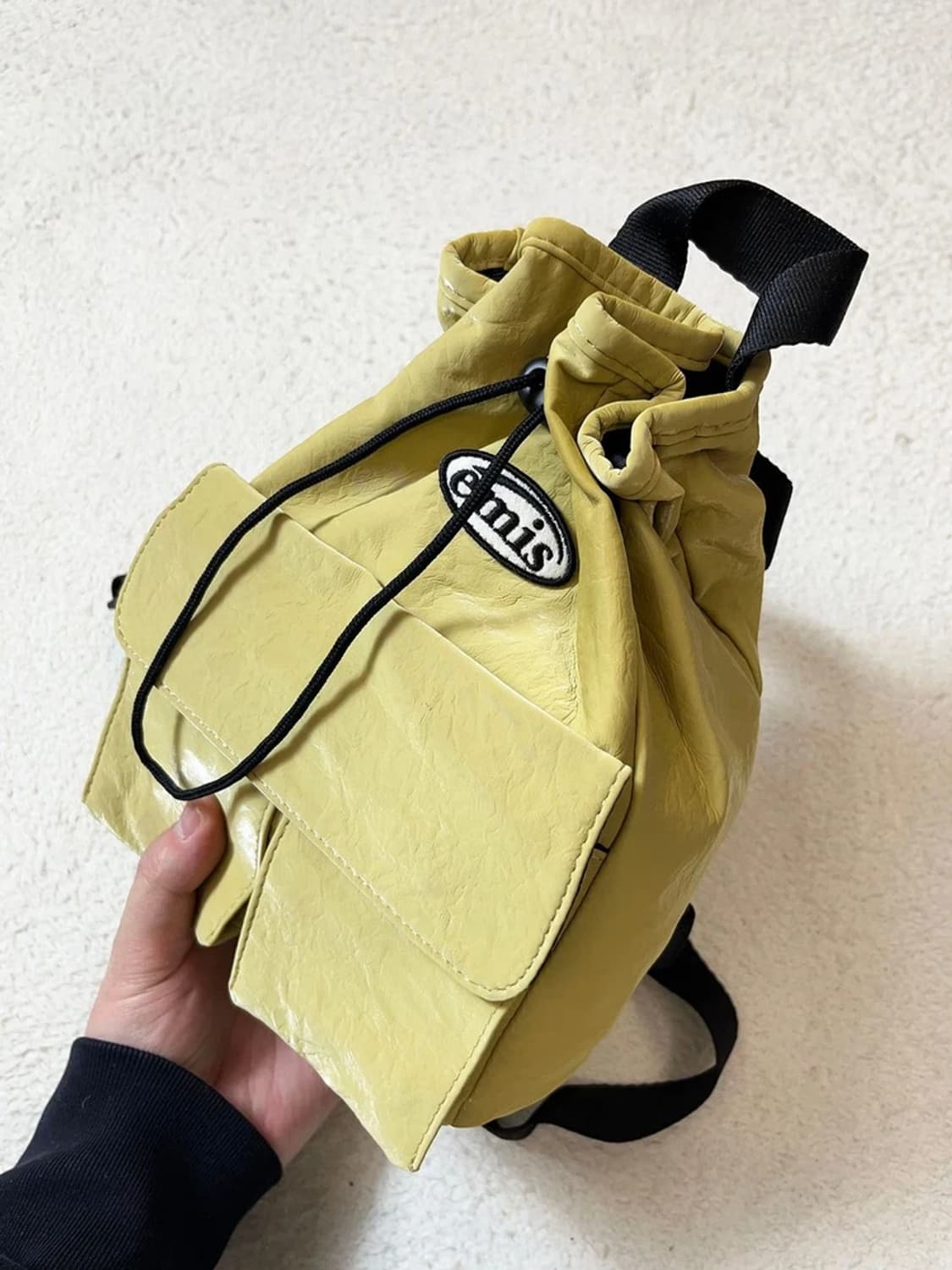 이미스 23FW 미니 와펜 포켓 백팩 A1807 상품이미지6