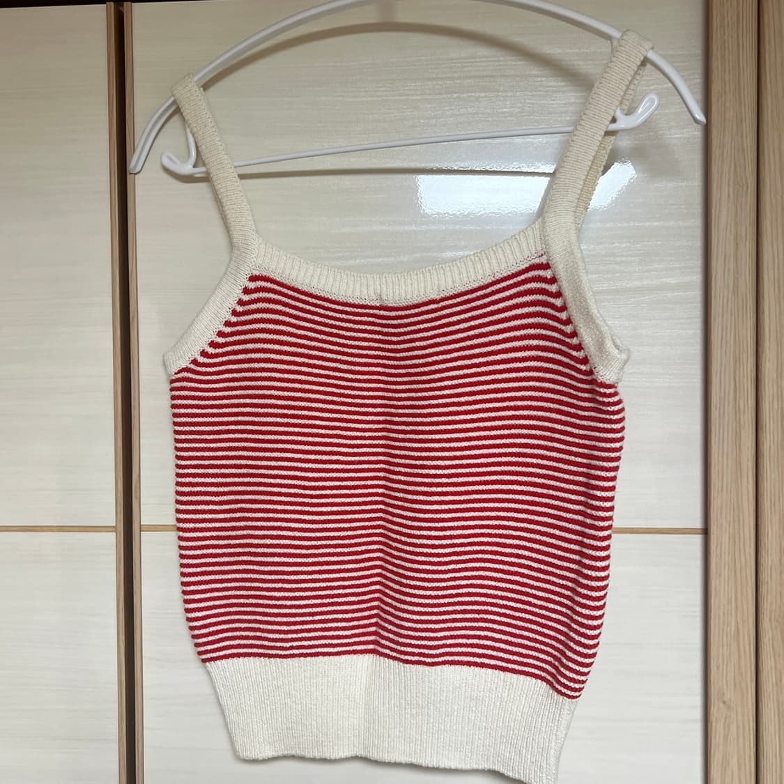 앤니즈 니트 나시 레드 스트라이프 상품이미지3