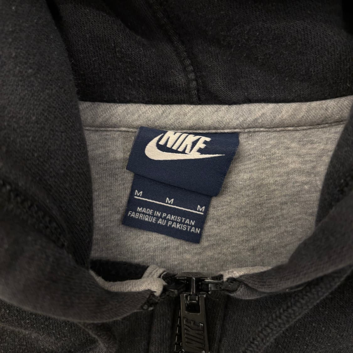 나이키 스우시 블랙 후드집업 상품이미지3