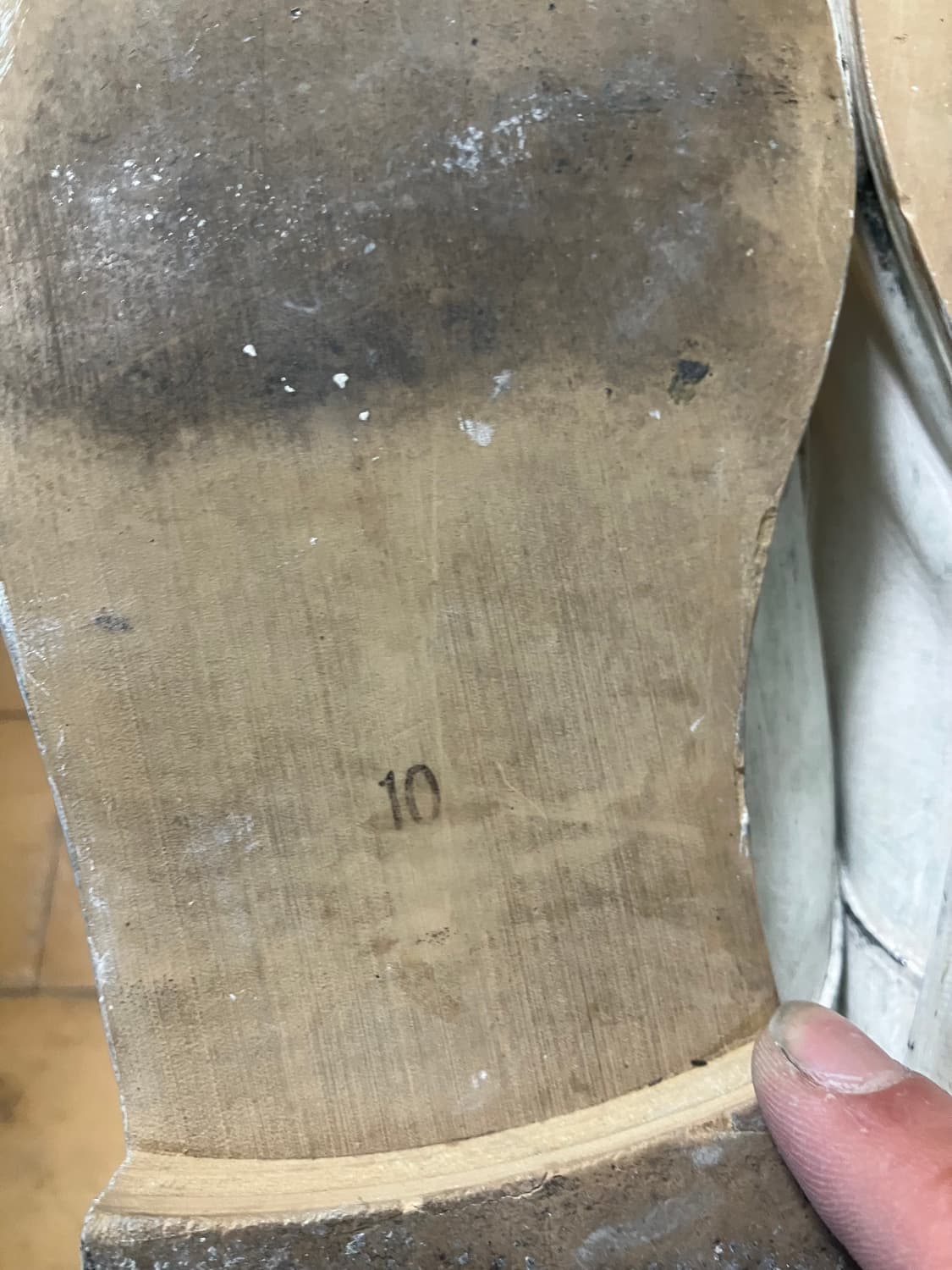 D&G 90s 돌체앤가바나 크랙 페인티드 디테일 롱 부츠 275 상품이미지7