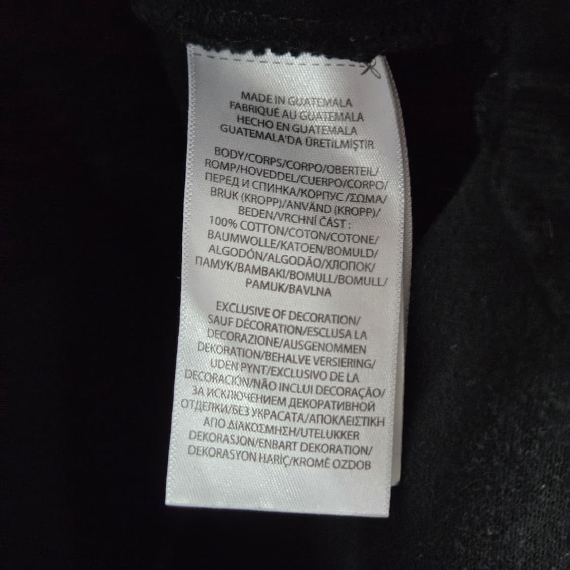 폴로랄프로렌 보이즈 피케 카라티 블랙 XL/18/20 상품이미지4