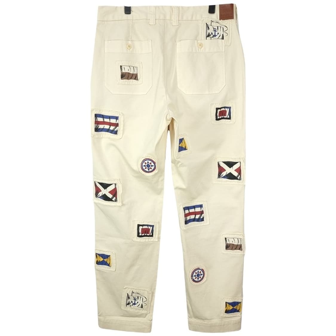 [GANT] 간트 멀티 패치 루즈 스트레이트 팬츠 아이보리 M16402 상품이미지2