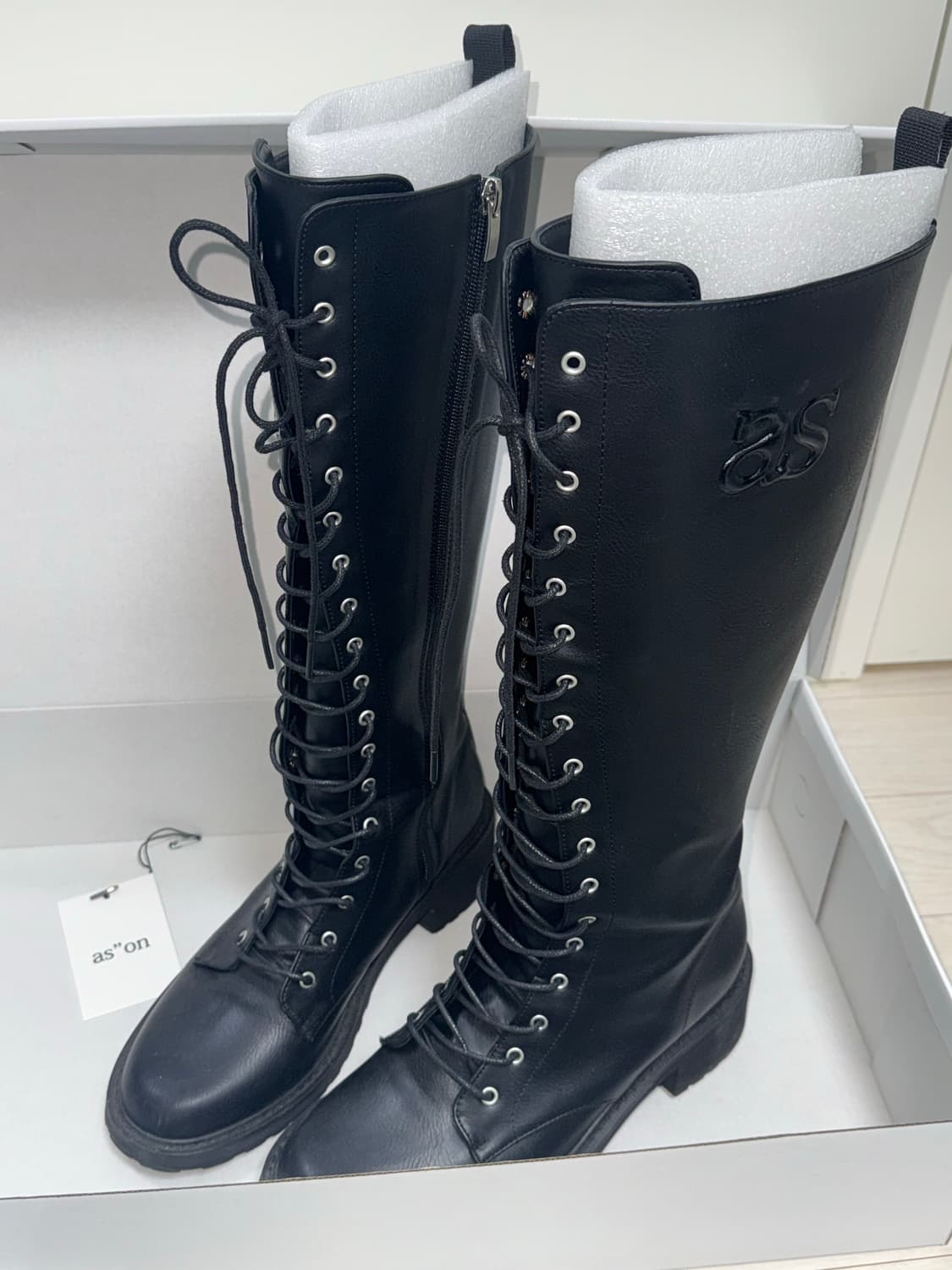 애즈온 BUDDY EYELET BOOTS 250 상품이미지1