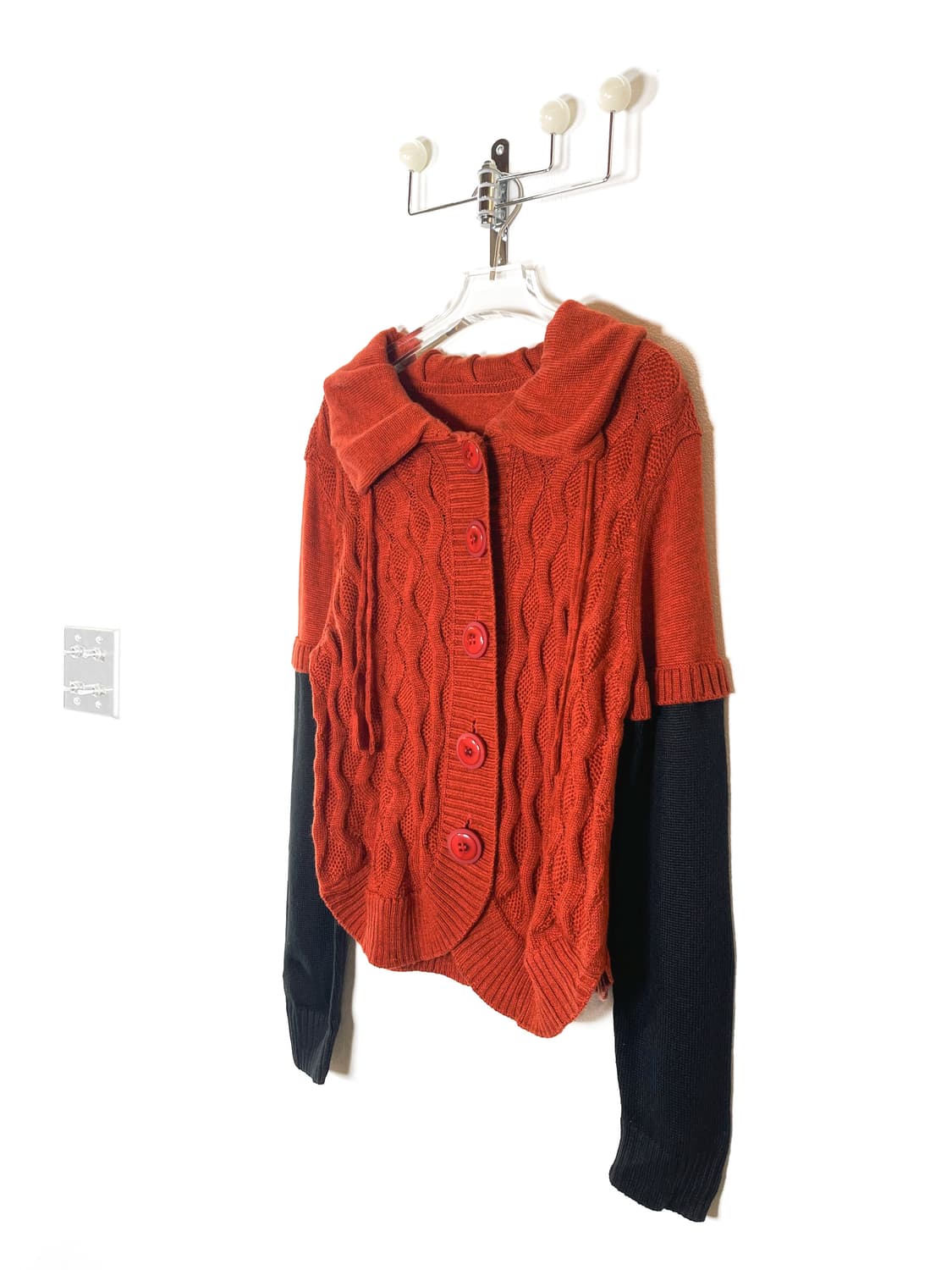 빈티지 캐시미어 블렌드 니트 가디건 상품이미지4