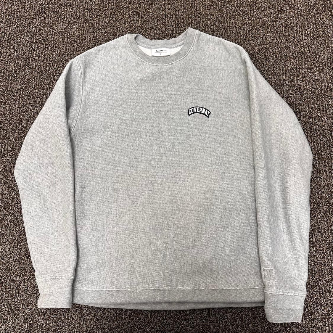 커버낫 맨투맨 그레이 M 상품이미지1