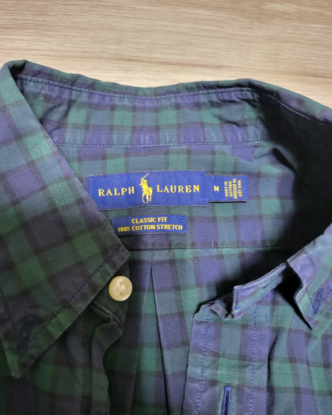 폴로 블랙와치 체크 셔츠 상품이미지2