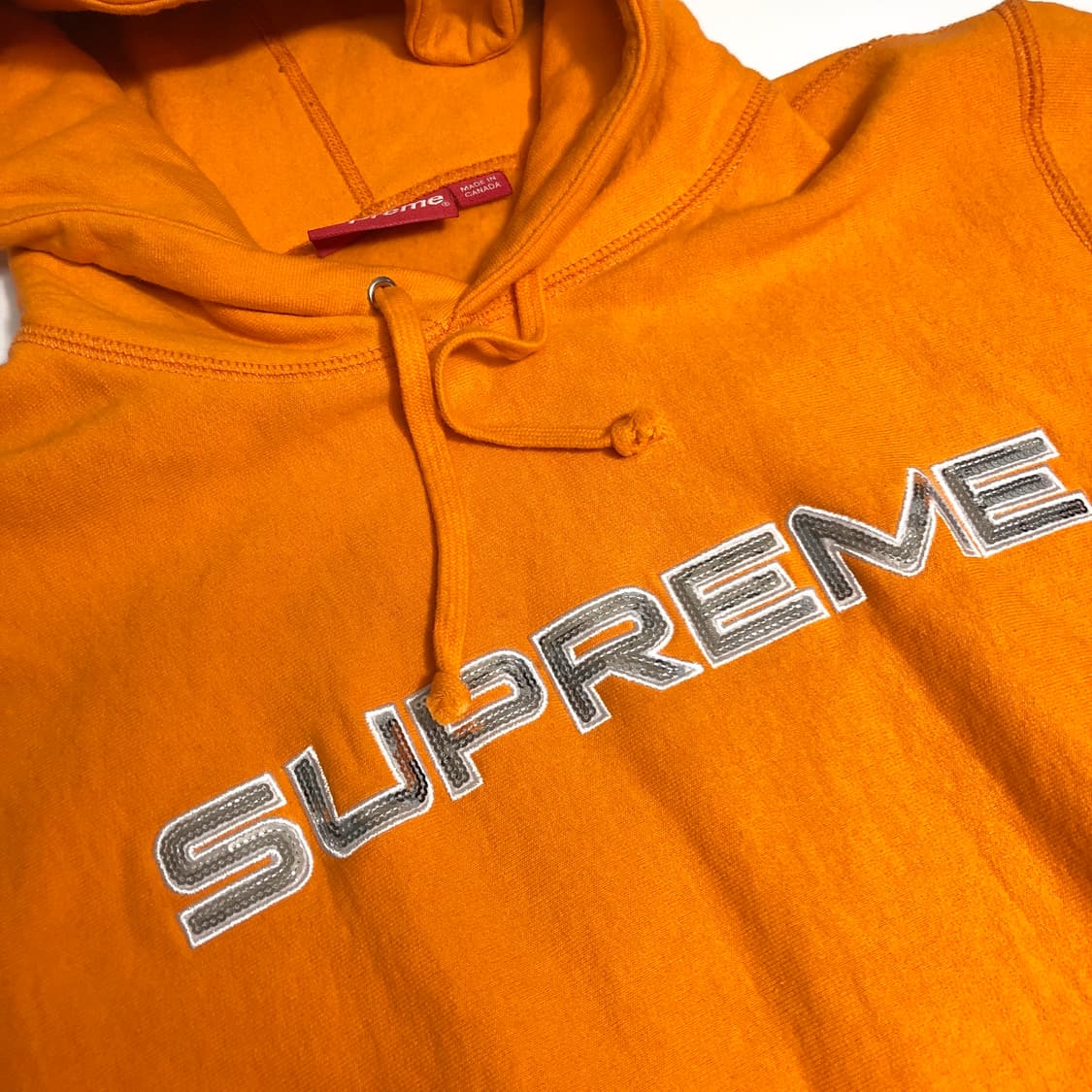 슈프림 스팽글 후드티 M 상품이미지5