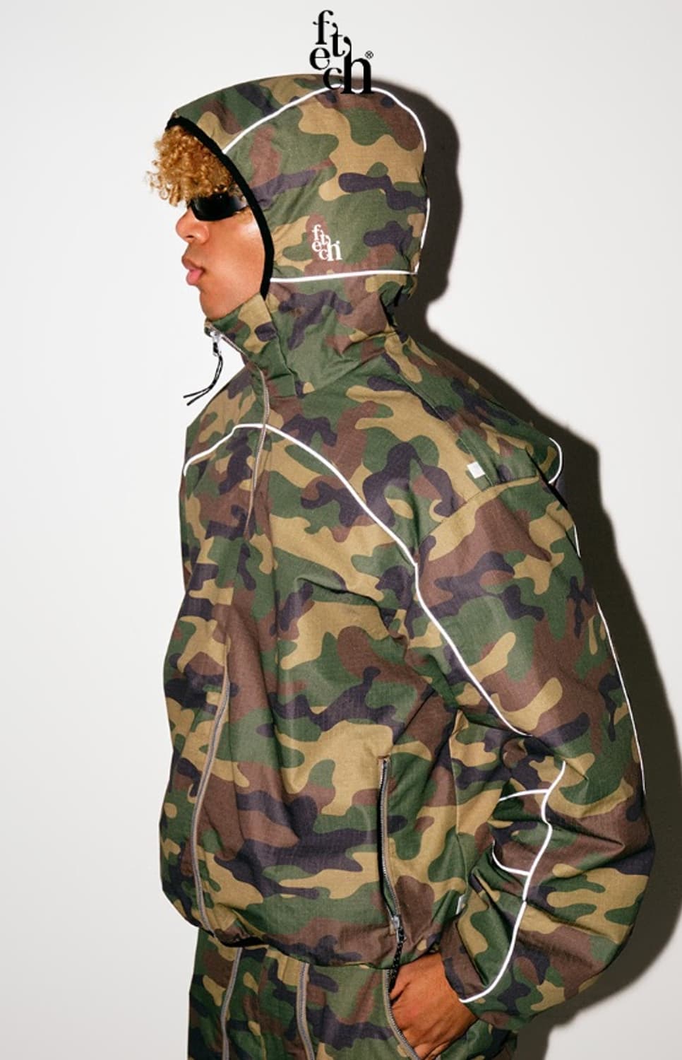 [S] 새상품 fetch 페치 스카치 카모 프리마로프트 웜업 자켓 상품이미지1