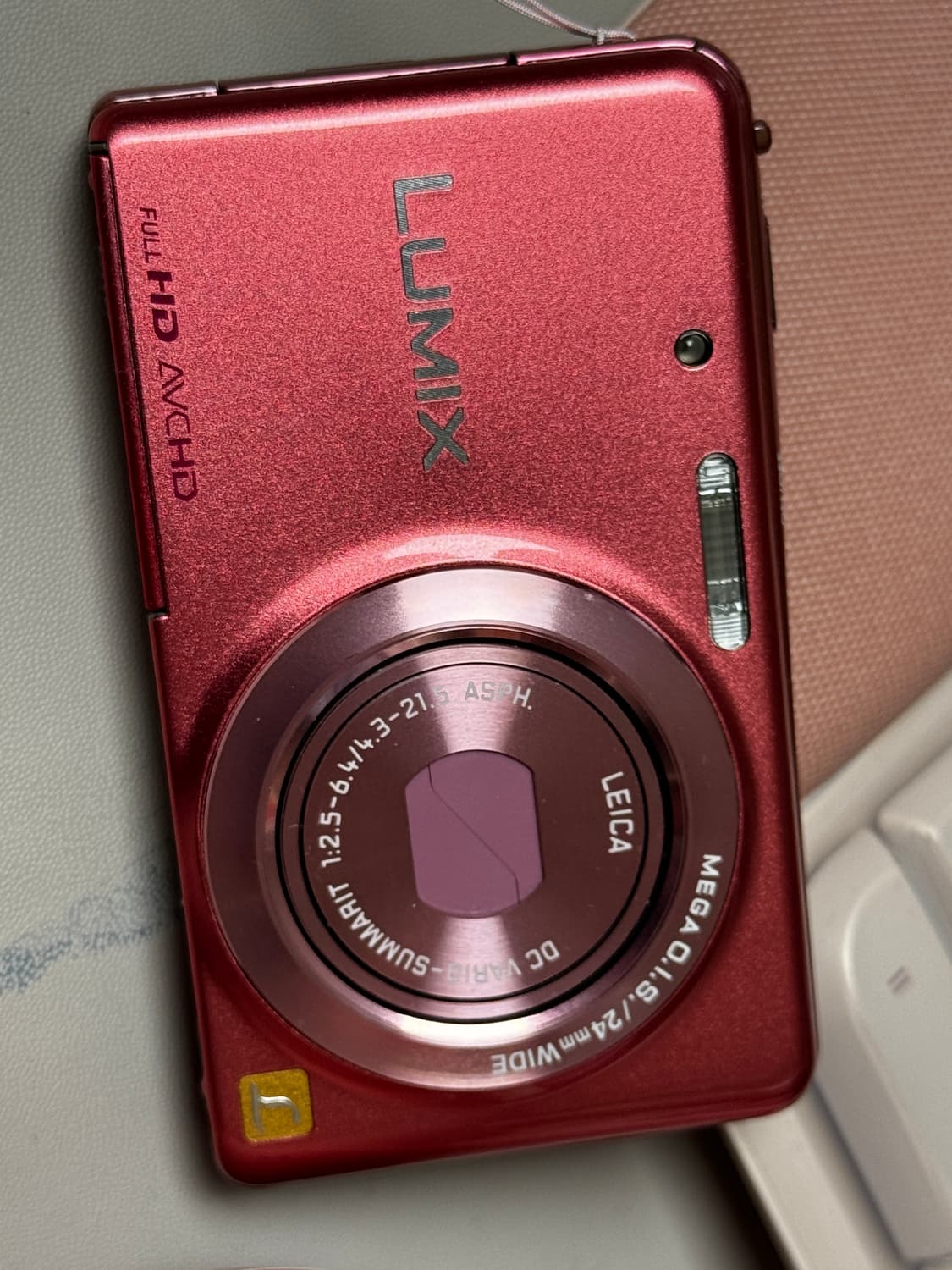 소프트 포커스&스티커)파나소닉 루믹스 fx80 핑크 디카 판매 상품이미지2