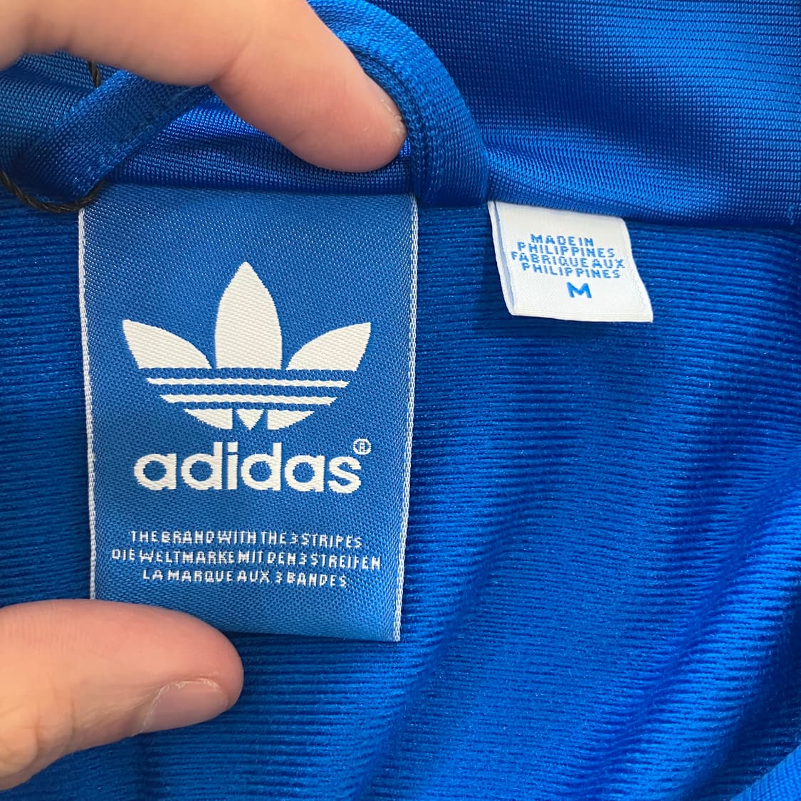 35 아디다스 파이어버드 져지 블루라임 상품이미지3