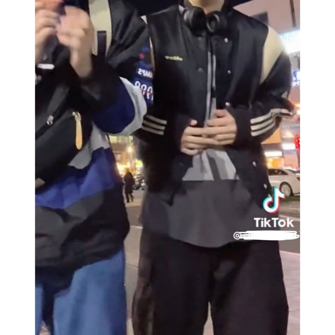 아디다스 사틴 바시티 자켓 투바투 연준 더보이즈 최찬희 착용 상품이미지7