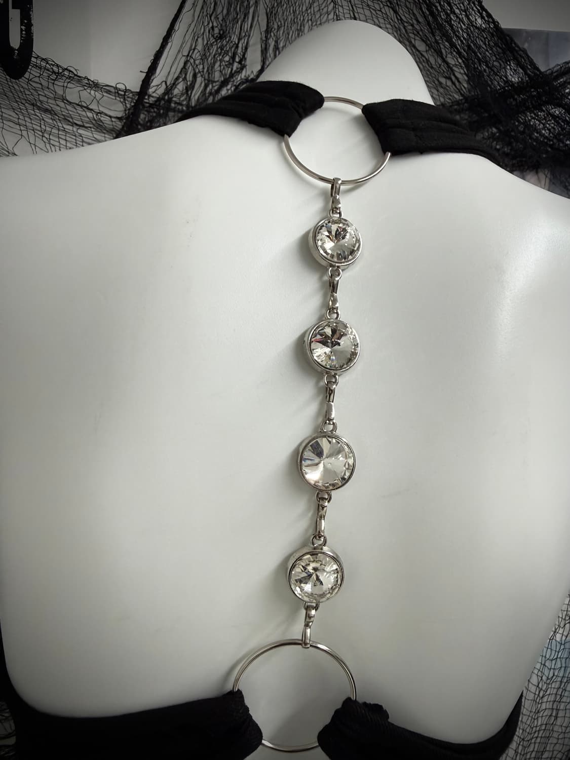 00s jewerly ring halterneck sleeveless 상품이미지2