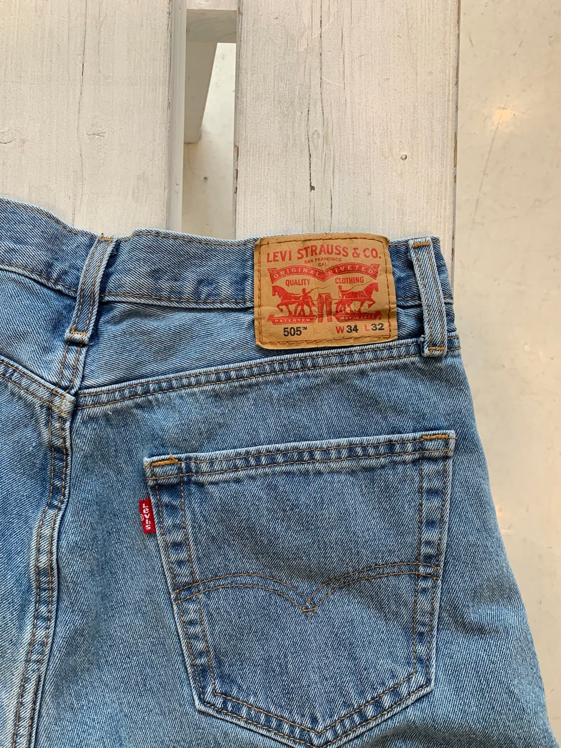 Levi’s 505 중청 w34 상품이미지1