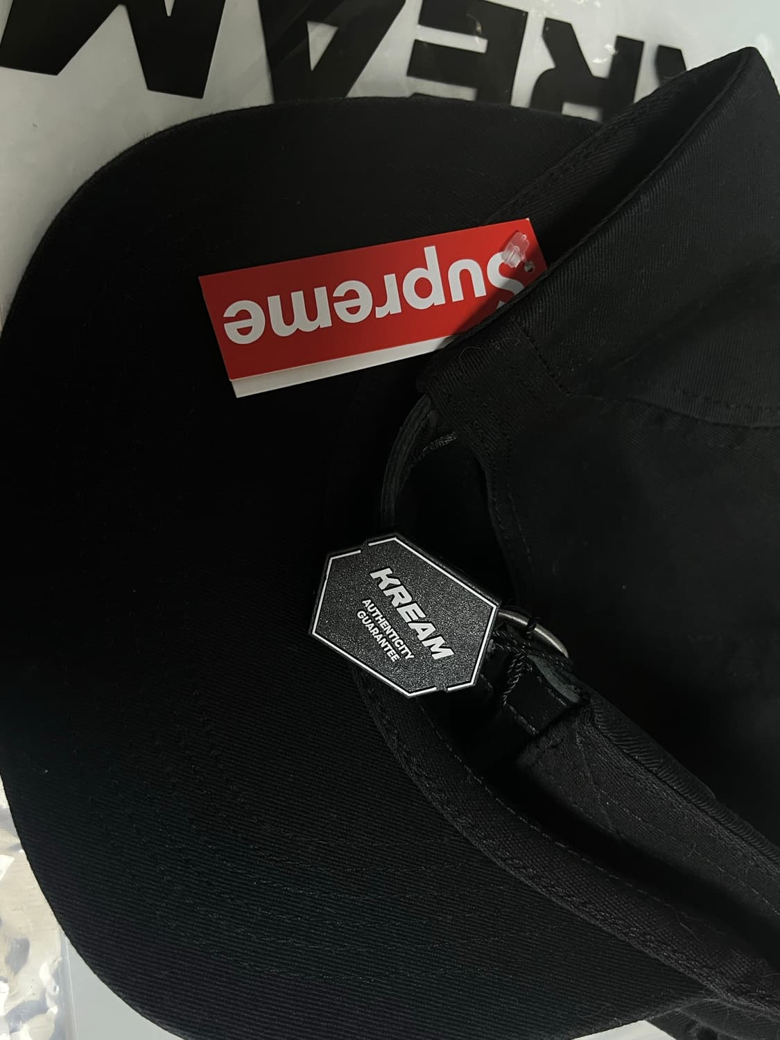 (아예새거) 슈프림 워시드 치노 트윌 캠프캡 상품이미지2