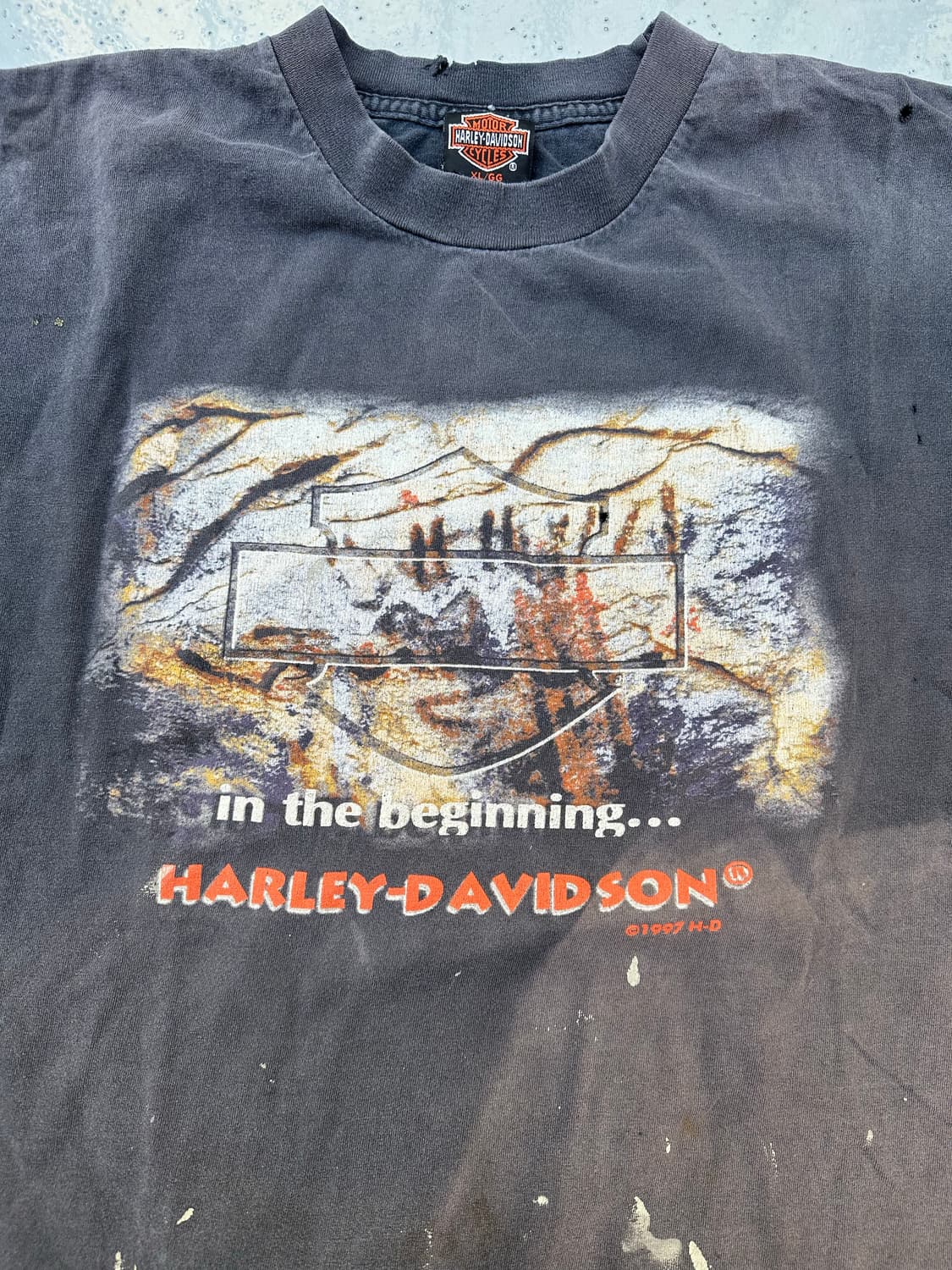 [할리데이비슨] •90s Vintage Short Sleeve Tee 상품이미지4