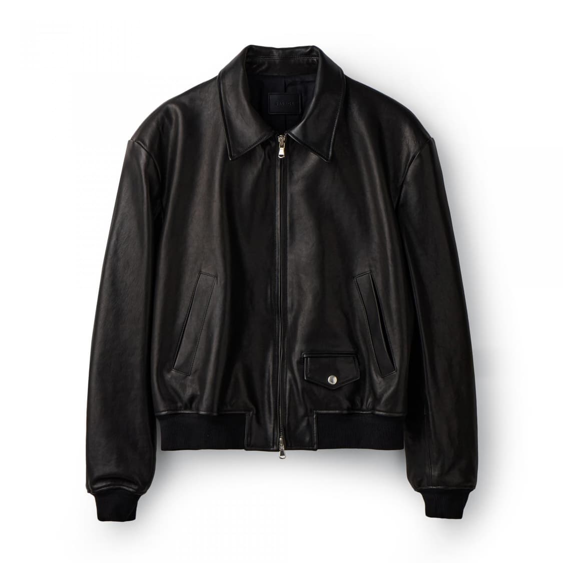 세비지 싱글레더 봄버 자켓 M사이즈 상품이미지2