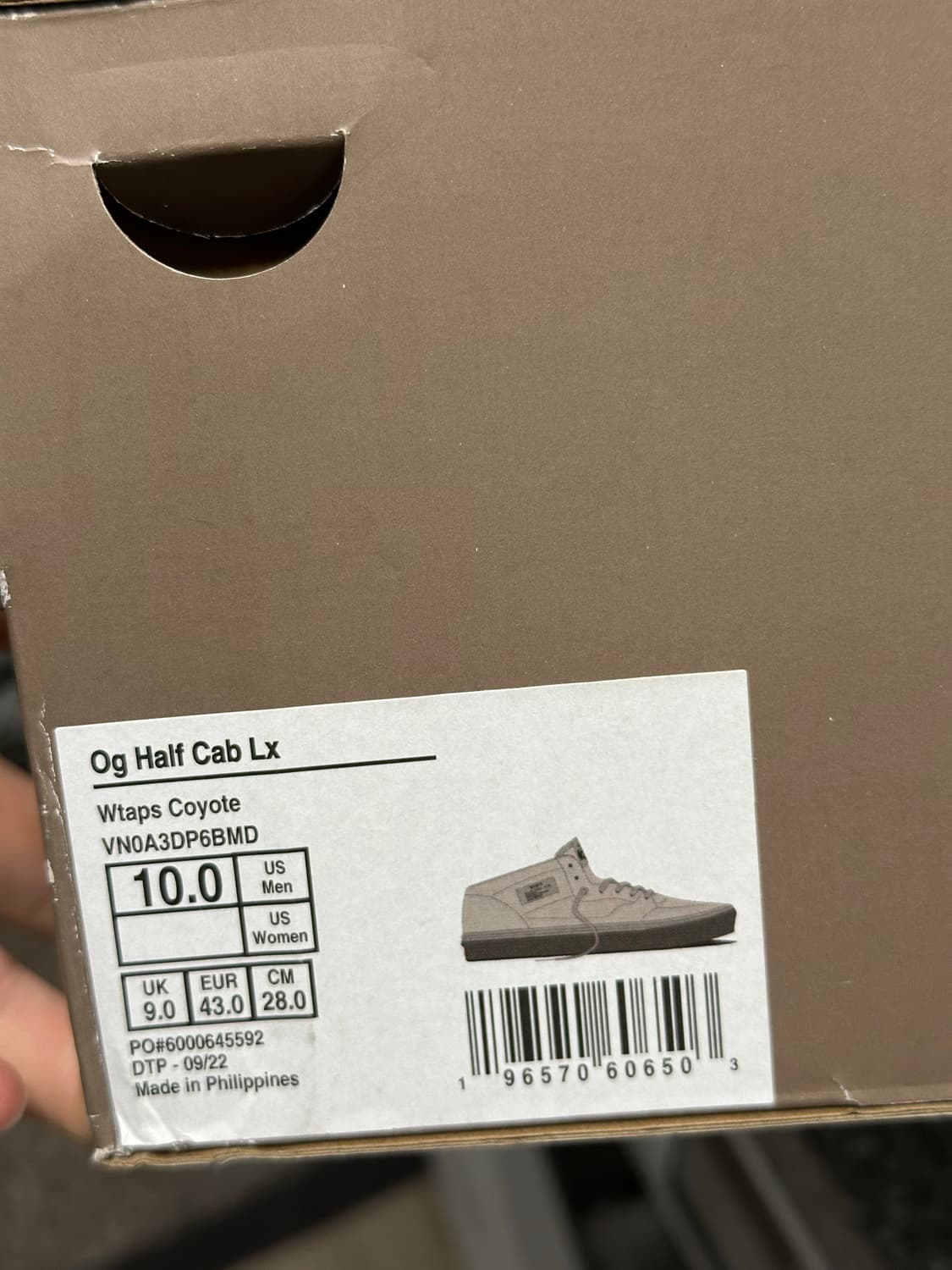 280 반스 더블탭스 볼트 하프캡 상품이미지8