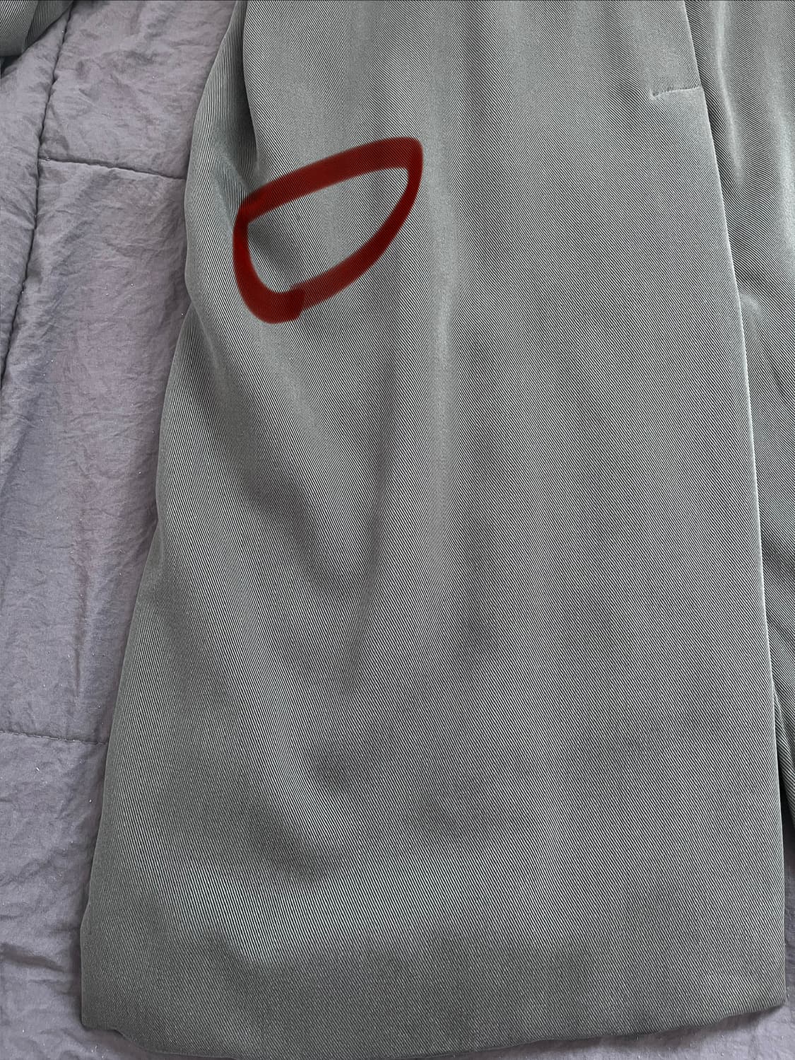 [M] 마리아노 sleepingbag coat 벤지나 그레이 상품이미지7