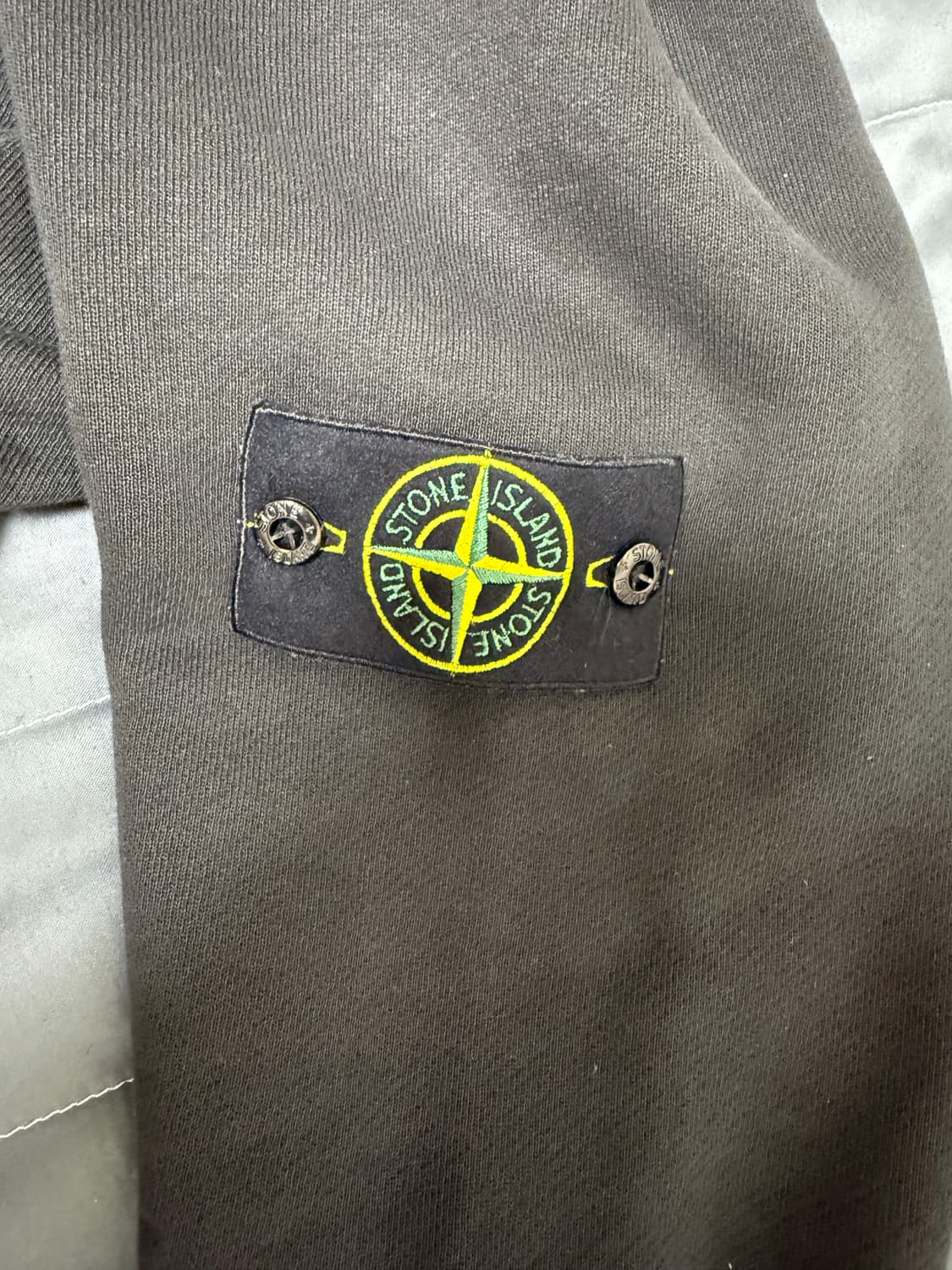 스톤아일랜드 올드 이팩트 스웨트 봄버 자켓 상품이미지2