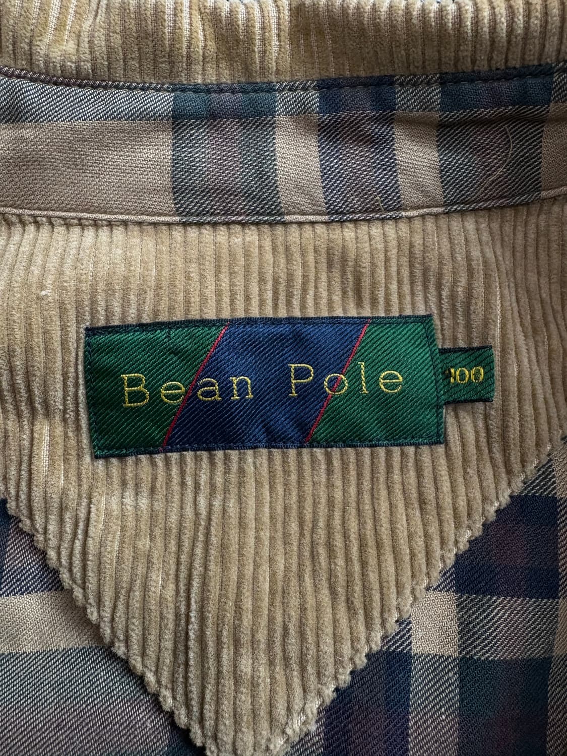 빈폴 미니멀 코듀로이 아메카지 해링턴 자켓 2932 상품이미지4