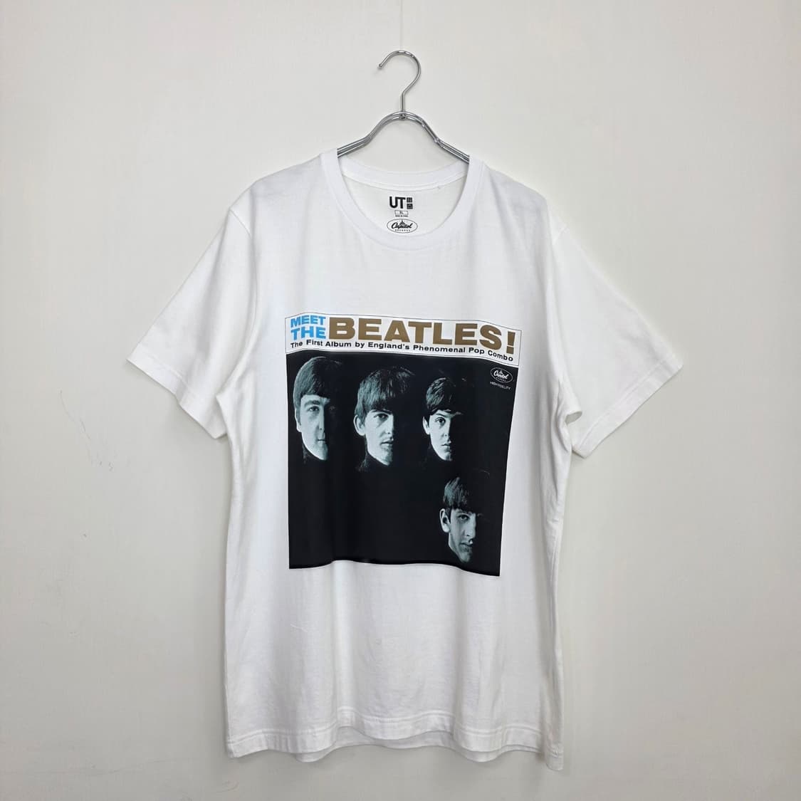 JPN 유니클로 캐피톨 레코드 협업 비틀즈 티셔츠 상품이미지1