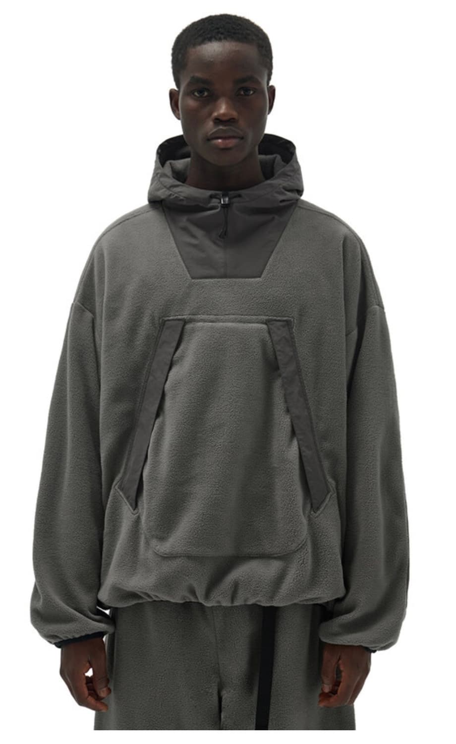 모이프 하이커 풀오버 후디 (2) 올리브 그레이 상품이미지3