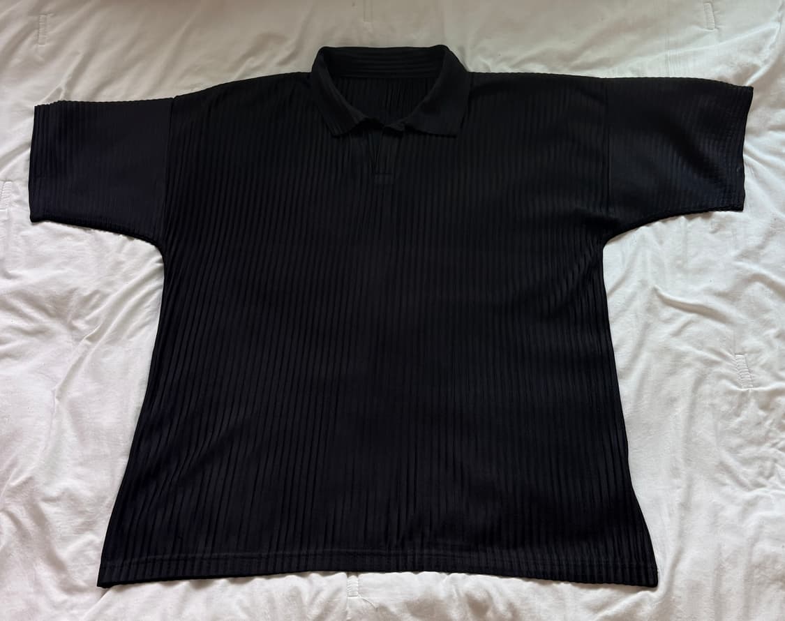 Issey Miyake Homme Plisse 옴므플리세 카라 티셔츠 상품이미지1