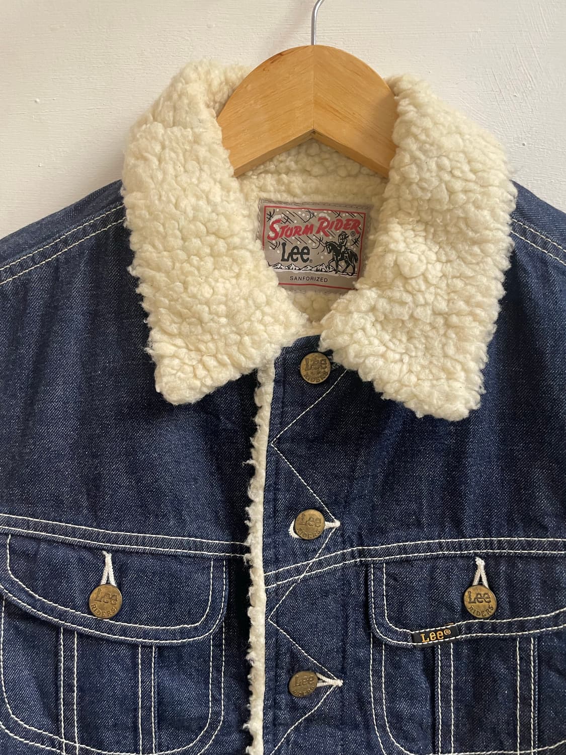 LEE x MERCIBEAUCOUP 메르시보꾸 양털 자켓 상품이미지5